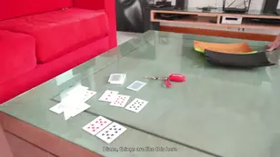 A guy lost his balls in a game for sex with girlfriend