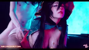 Mona's missionary sex with a pleasant finish for Genshin Impact