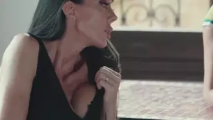 Sperms and a spiker's juice after training she's been fucked