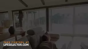 The boss fucked cute miniature office assistant Elena