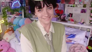 Guy consciously changes sex pulling cock in crotch and fuck his brunette friend Indigo White