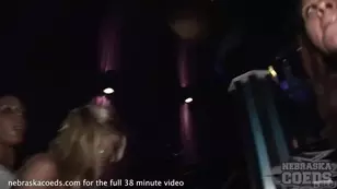 College girls from Florida arrange a party in Tampa and get naked