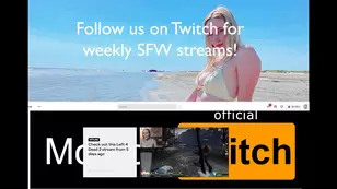 A young lady gets horny while watching of cartoon