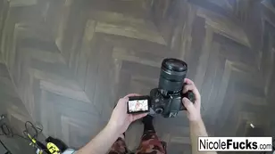 Nicole Aniston's juicy ass dragged on the cock