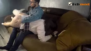 Hot Russian girl reached orgasm with the help of a dildo