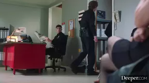 Vixen Plus featuring Lulu the bad girl in a hardcore p scene