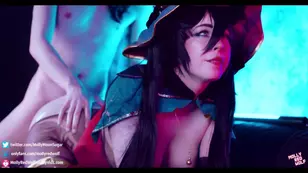 Mona raised money for Mora by entertaining an astrologer with her assets