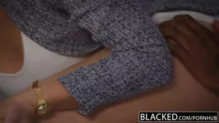 Gagged and pendant Keira Nicole was framed by a black skinned man wearing glasses