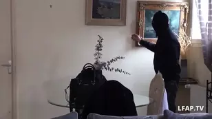 A young French woman was attacked by an intruder in her home