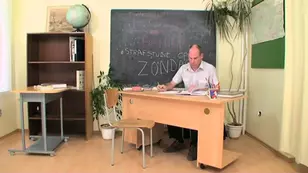 Blonde teacher McKenzie fucked by her student