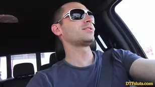 Cute woman Ava Adams gently fucked by a great James Deen in one scene