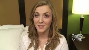 Karla experienced something new on her pornographers' set in an erotic movie