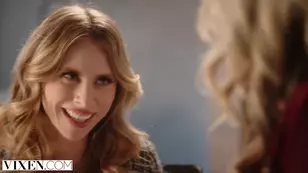 Two cute babies fucked by a young guy with big cock in sensual threesome