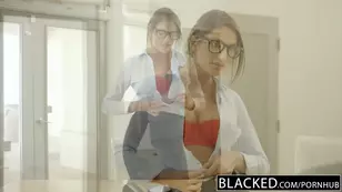 The captivating beauty August Ames was seduced by a charming partner in a steamy interracial scene