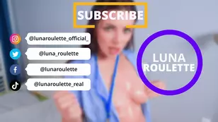 The nurse gave himself orally to a patient with a huge penis covered with sperm on her face