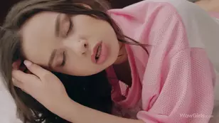 A hot Russian beauty Freya Mayer has a steamy lesbian encounter