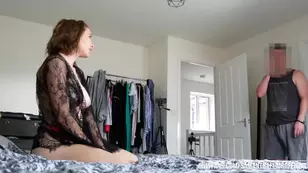 The year old babe Samantha Flair was accidentally filmed by her stepfather