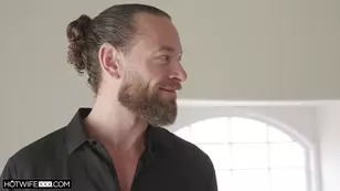 Hardcore pussy action with deep throat and brunette babe