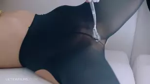 Girls are getting naughty with a toy in this sensual scene