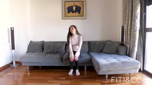 New Arab girl with the smallest chest is getting fucked in CFNM style