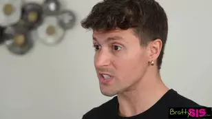 A cute stepsister Molly Little gets bratty and it turns me on even more