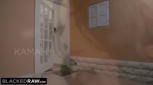 Beautiful women with ideal figures engage in passionate interracial sex and receive messy finishes