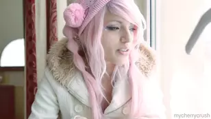 Cherry Crush in solo performance different poses taken in p for variety