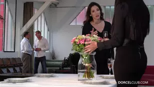 The girl on girl action of Mariska X and Clea Gaultier is fire