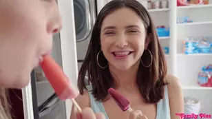 Damon Dice screwed tiny blondies in their comet holes with intensity