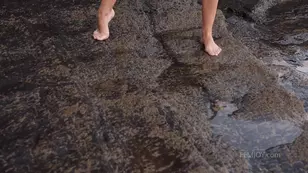 Romancing My Chocolate Heart Shaped Booty Cake For VDay Sapphira's beautiful body in a heart shaped rock pool