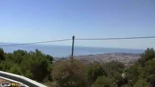 A group of hot girls is fucking in the backyard without any cover up