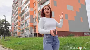 Beautiful ginger Lampejack and Ginebra Bellucci in an intense passionate scene showcasing the fiery Spanish model's incredible hardcore prowess