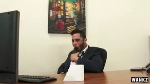 Hot MILF syren De Mer fucks her employee in the office