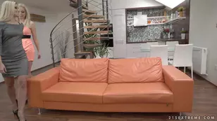 Hardcore fisting for blonde teens Lola Myluv and Julia Parker