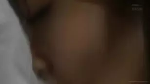 An Oriental secretary got fucked hard on a bed in p