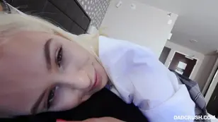 Kiara fantasizes about her stepdad and it comes true