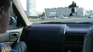 A man shooting his Escort girls getting fucked outdoors by the tree