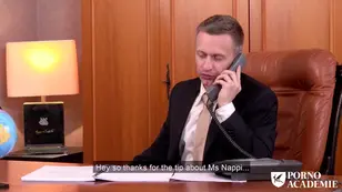 Brunette Italian beauty Valentina Nappi fucked by two guys with cameras