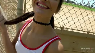 Pigtailed girl Emily Willis enjoys hard sex very much