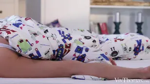 Beautiful Sarah Cute is engaged in gentle lesbian sex