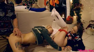 Skinny white teen Kenzie Reeves fucked hard by her stepbrother