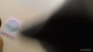 Asian chick Maxine X from Cambodia and Canada performs