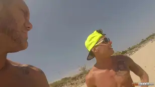 Bagged hottie Julia De Lucia gets her huge boobs and sexy ass exposed