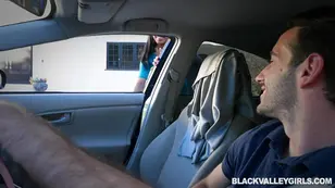 Black girls seduce dads' friends while wearing black minidresses secret fun