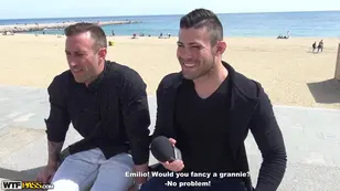 Hardcore double penetration action with sweet Chiqui Dulces